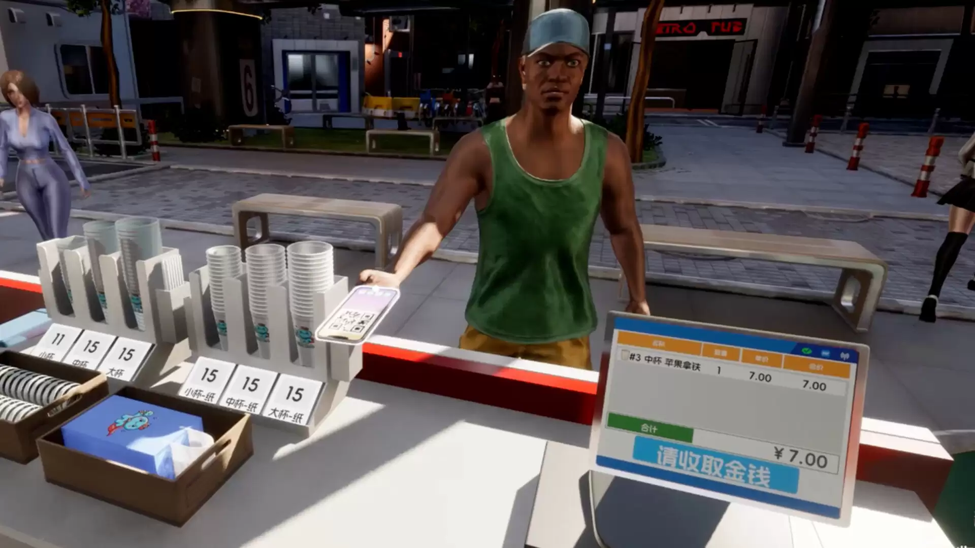 奶茶店模拟器 - 重生之我在冰堡甜城当店长/Boba Cafe Simulator 版本更新
