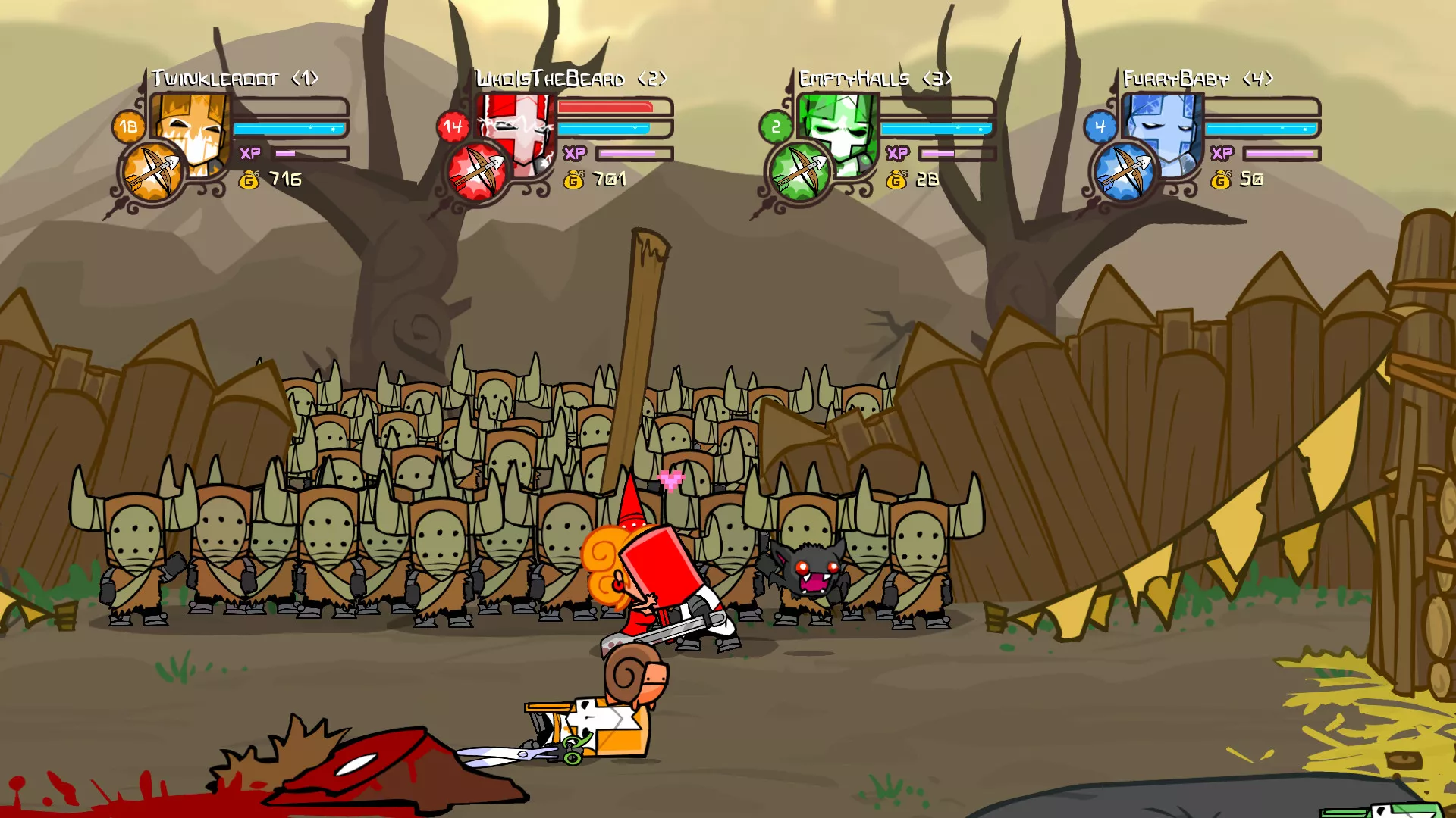 城堡毁灭者/城堡破坏者/Castle Crashers 版本更新