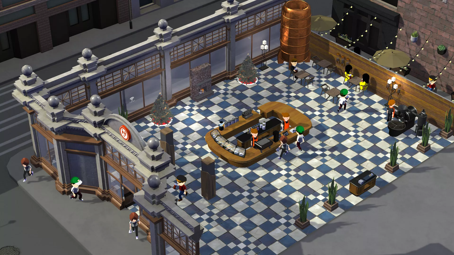 咖啡店大咖/Coffee Shop Tycoon-17ns一起游戏网