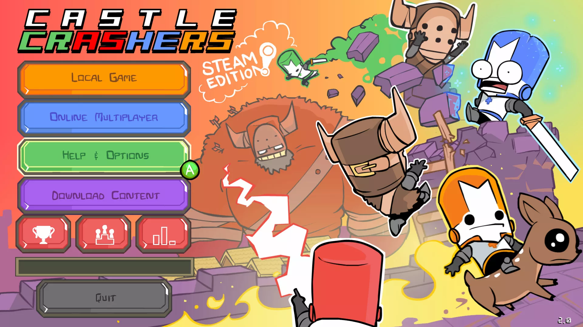 城堡毁灭者/城堡破坏者/Castle Crashers 版本更新-17ns一起游戏网