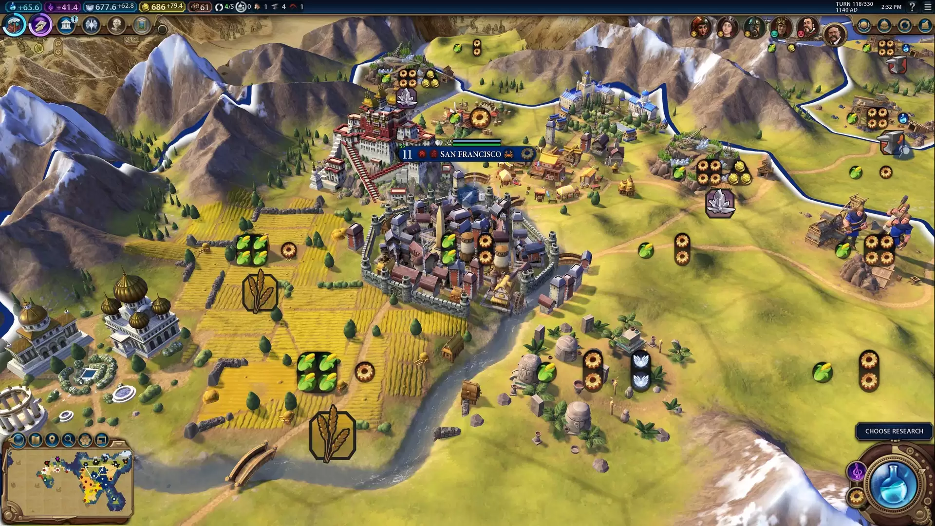 《文明6 Sid Meiers Civilization VI》Switch美版中文版NSP下载 – 含1.2.19补丁-17ns一起游戏网
