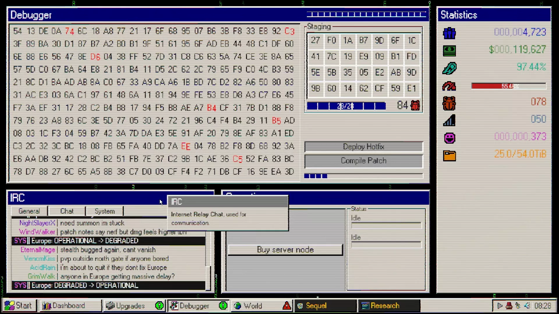 网游大亨98/MMO98 版本更新