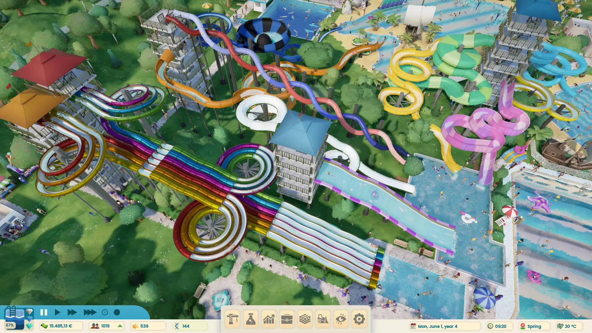 水上乐园大亨/Aquapark Tycoon 新游发布 水上乐园大亨/Aquapark Tycoon 新游发布