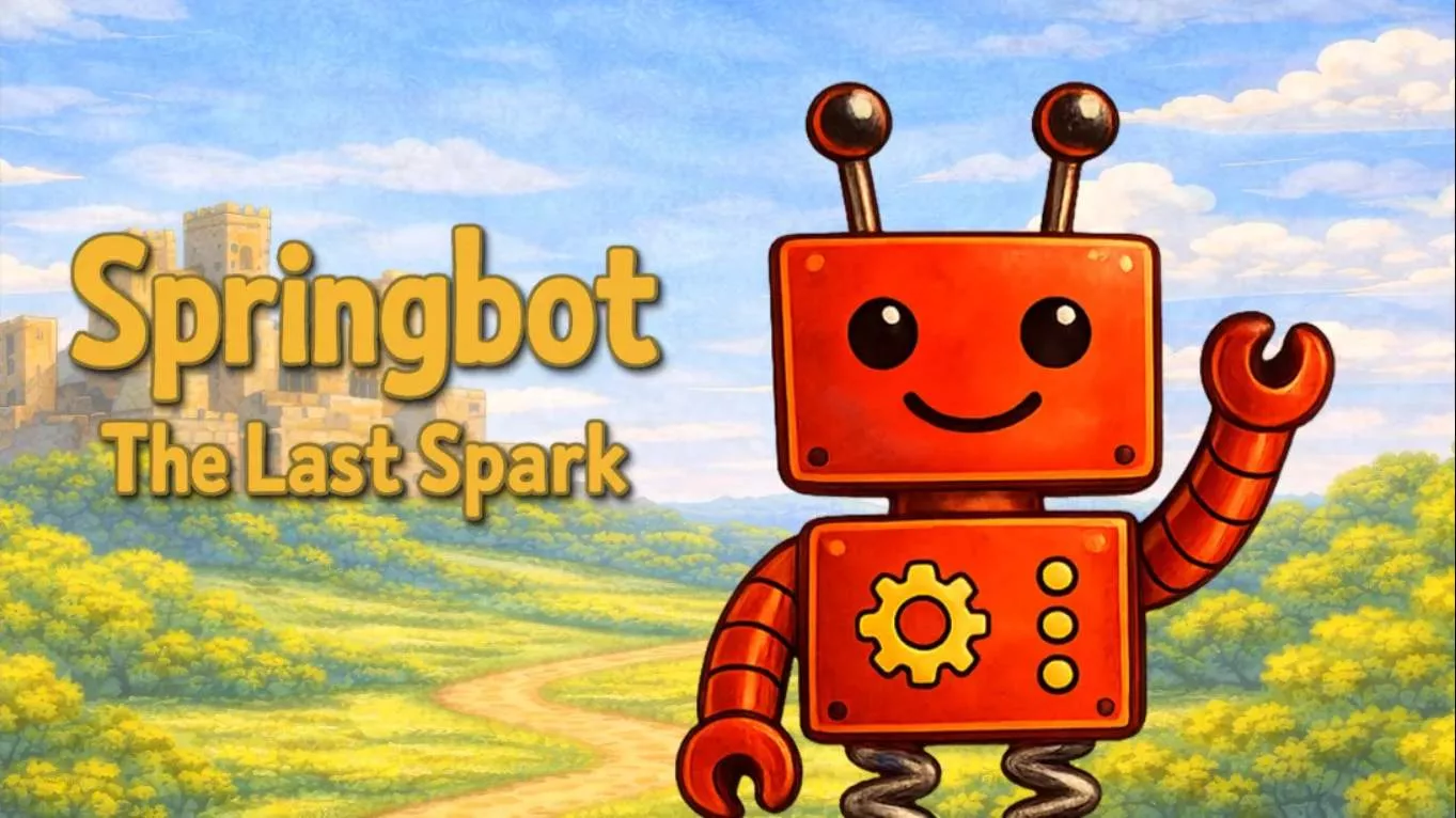 【美版】春季机器人 最后的火花 .Springbot The Last Spark 中文