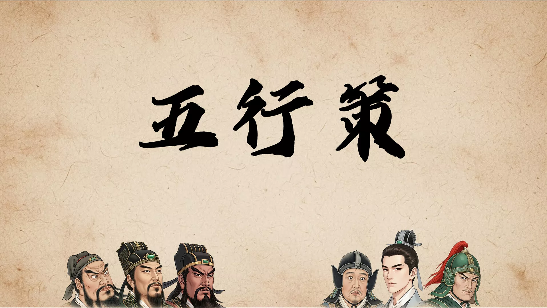 五行策/WuXing Card 新游发布-17ns一起游戏网