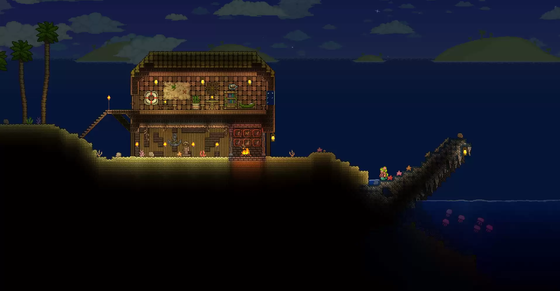 《泰拉瑞亚 Terraria》Switch日版中文NSP下载 – 含4.4.14补丁-17ns一起游戏网