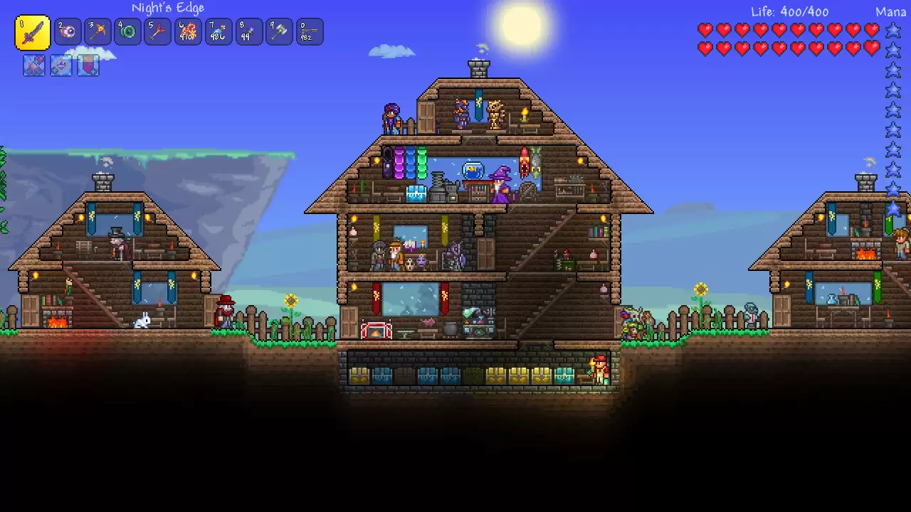 《泰拉瑞亚 Terraria》Switch日版中文NSP下载 – 含4.4.14补丁