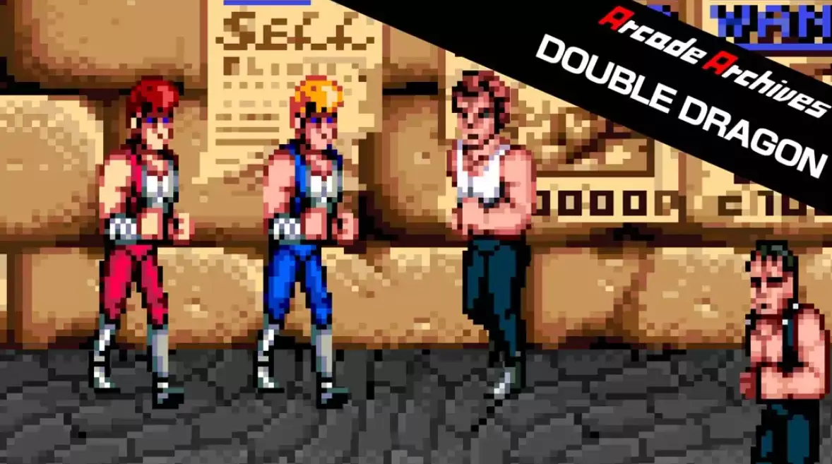 《街机档案：双截龙1 Arcade Archives DOUBLE DRAGON》Switch英文版NSP下载 – 含1.0..0补丁-17ns一起游戏网