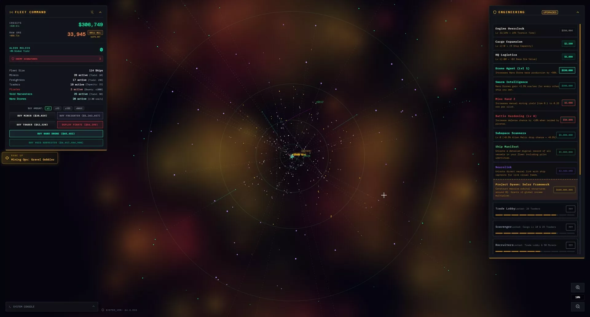桌面空间：放置舰队/Desk Space: Idle Spacefleet clicker
