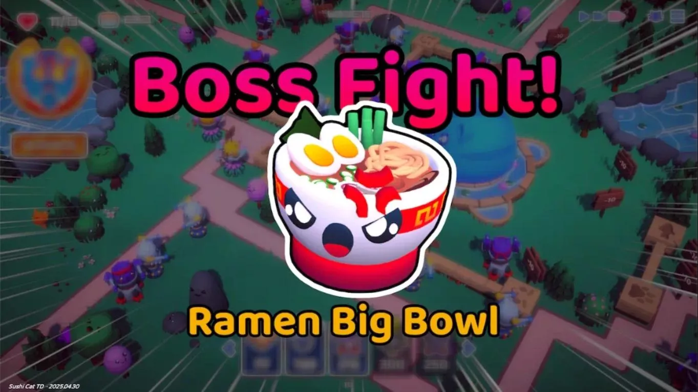 【美版】寿司猫塔防 .Sushi Cat Tower Defense 中文