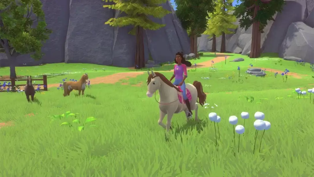 【美版】芭比马术小径 .Barbie Horse Trails 中文