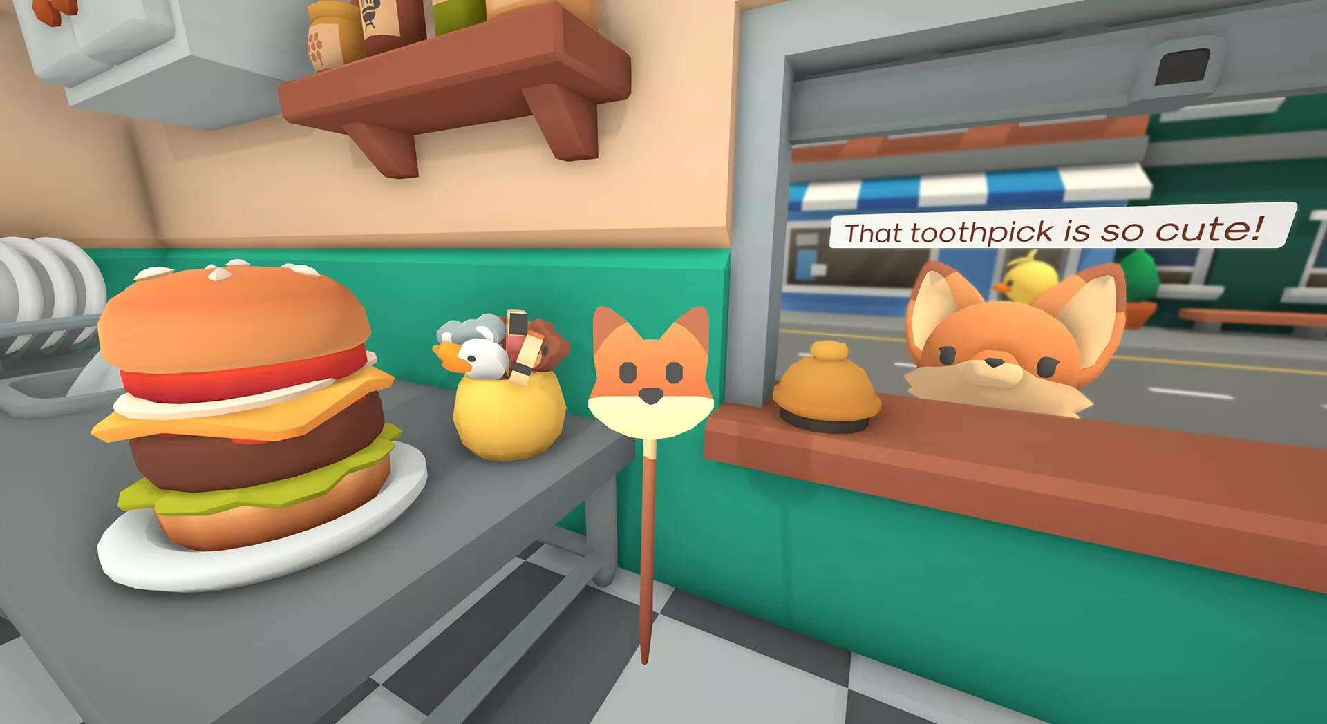 伯吉的温馨厨房/Burgie’s cozy kitchen