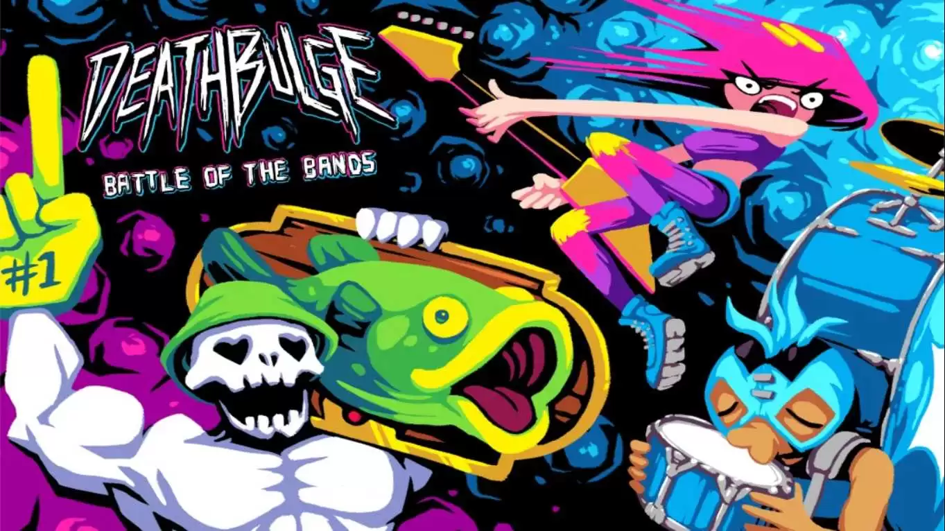【美版】死亡鼓点:乐队之战 .Deathbulge Battle of the Bands 英语 【美版】死亡鼓点:乐队之战 .Deathbulge Battle of the Bands 英语