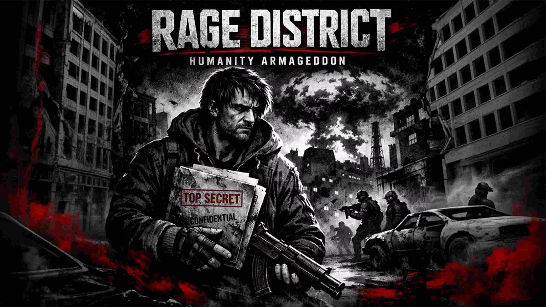 【美版】狂怒区 人类末日 Rage District – Humanity Armageddon 英语-17ns一起游戏网