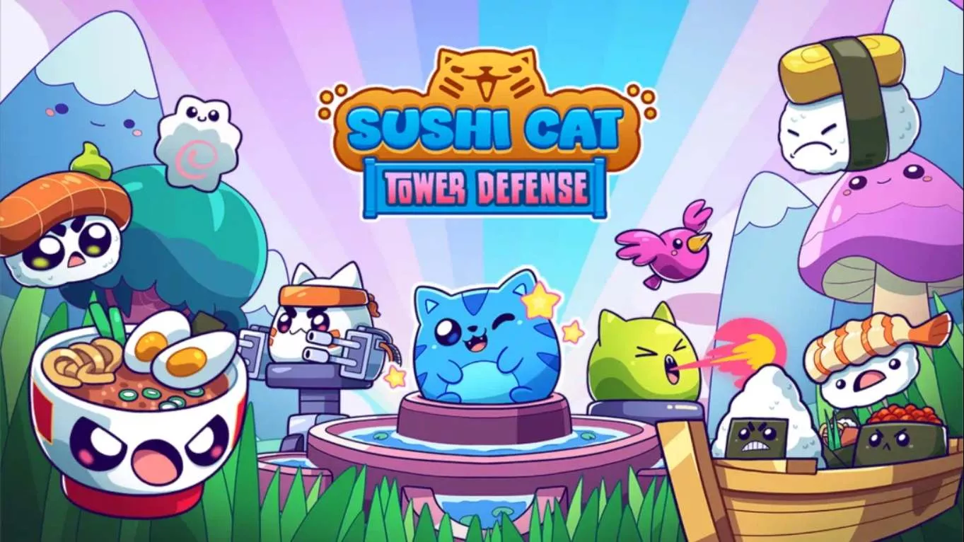 【美版】寿司猫塔防 .Sushi Cat Tower Defense 中文