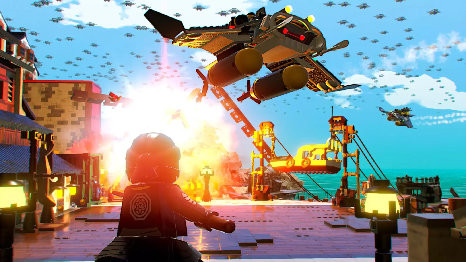 《乐高旋风忍者大电影 The LEGO® NINJAGO® Movie Video Game》Switch英文版NSP下载 – 含1.0.2补丁-17ns一起游戏网