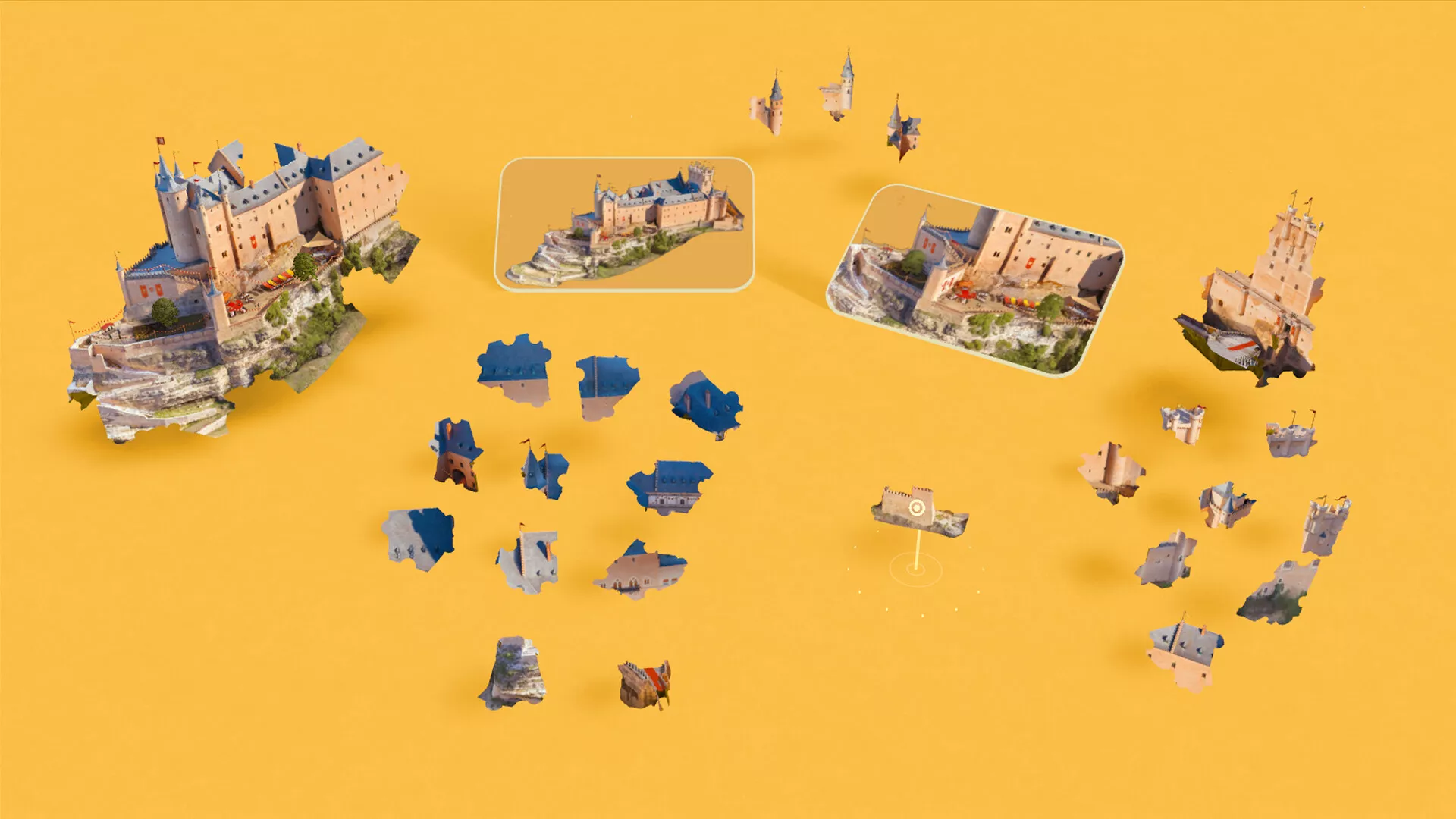 奇妙之地 – 3D 拼图模拟器/Puzzling Places – 3D Jigsaw Sim 版本更新-17ns一起游戏网