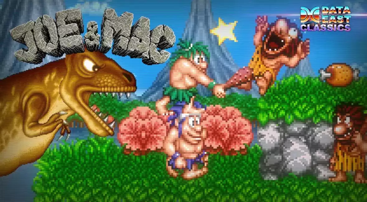 《Johnny Turbo 经典街机：战斗原始人 Johnny Turbos Arcade Caveman Ninja》Switch中文版NSP下载 – 含1.0.0补丁-17ns一起游戏网