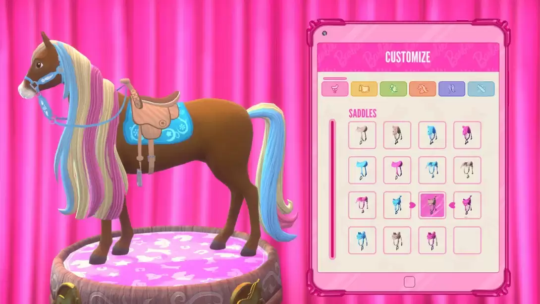 【美版】芭比马术小径 .Barbie Horse Trails 中文