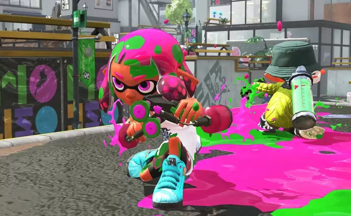 《喷射战士2 Splatoon 2》Switch英版英文NSP下载 – 含5.5.4补丁-17ns一起游戏网
