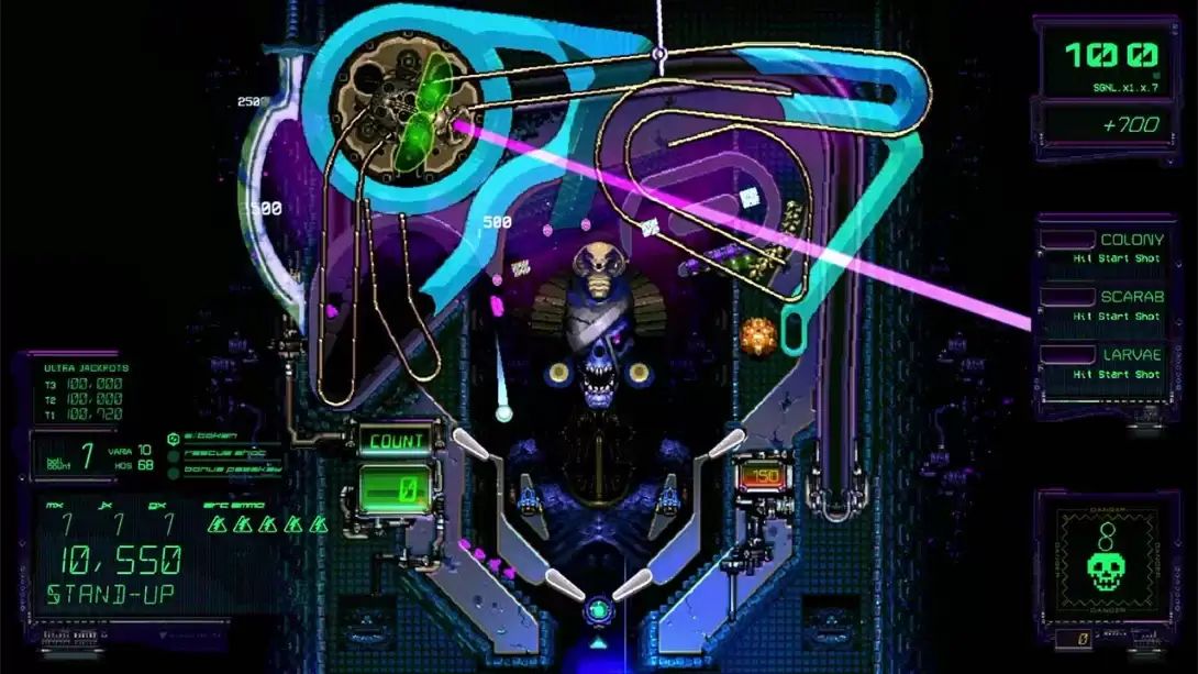 【美版】异种弹珠台 敌对弹球行动 .XENOTILT HOSTILE PINBALL ACTION 中文 【美版】异种弹珠台 敌对弹球行动 .XENOTILT HOSTILE PINBALL ACTION 中文