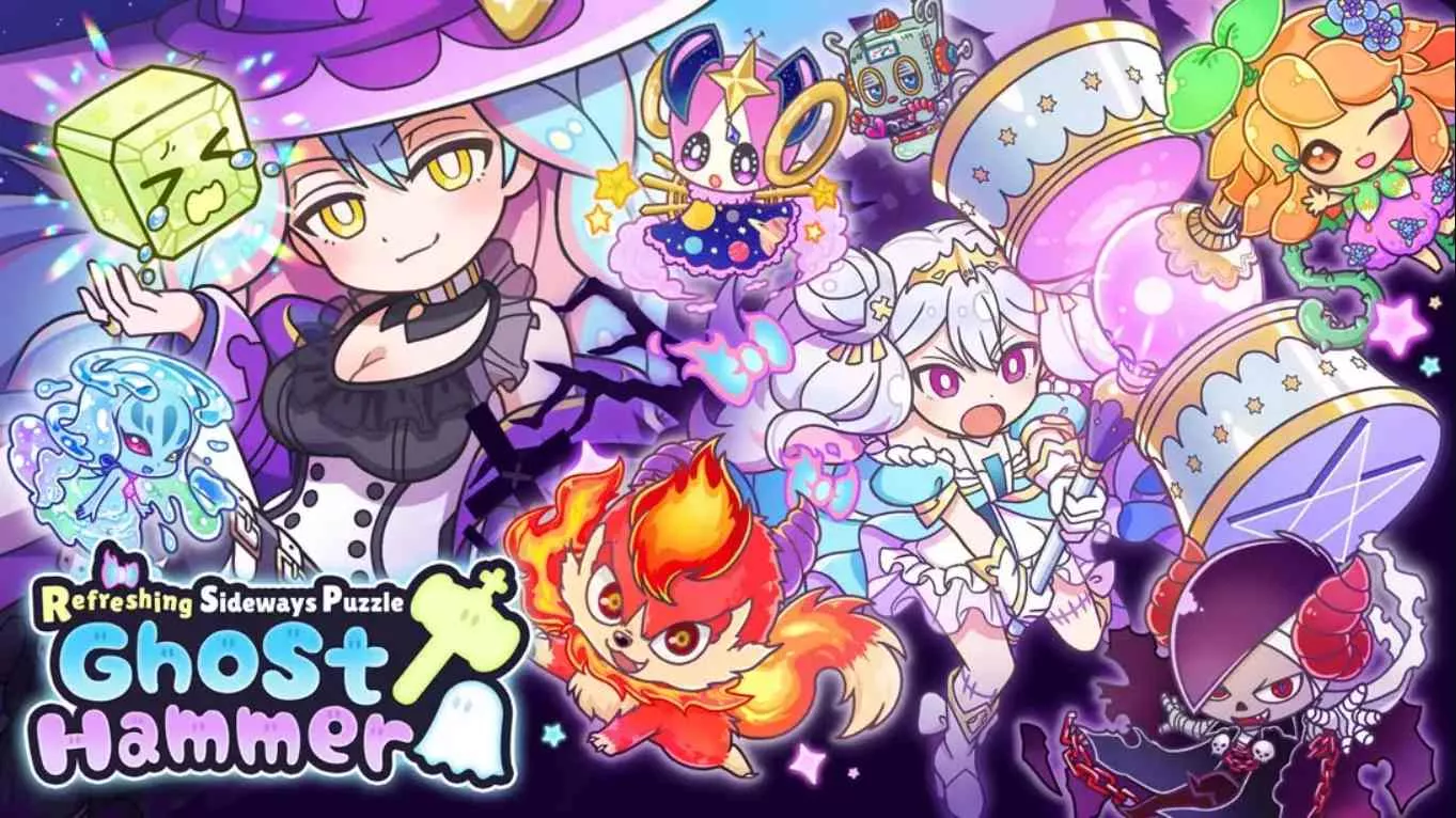 【美版】横行方块之魔锤 .Refreshing Sideways Puzzle Ghost Hammer 中文-17ns一起游戏网