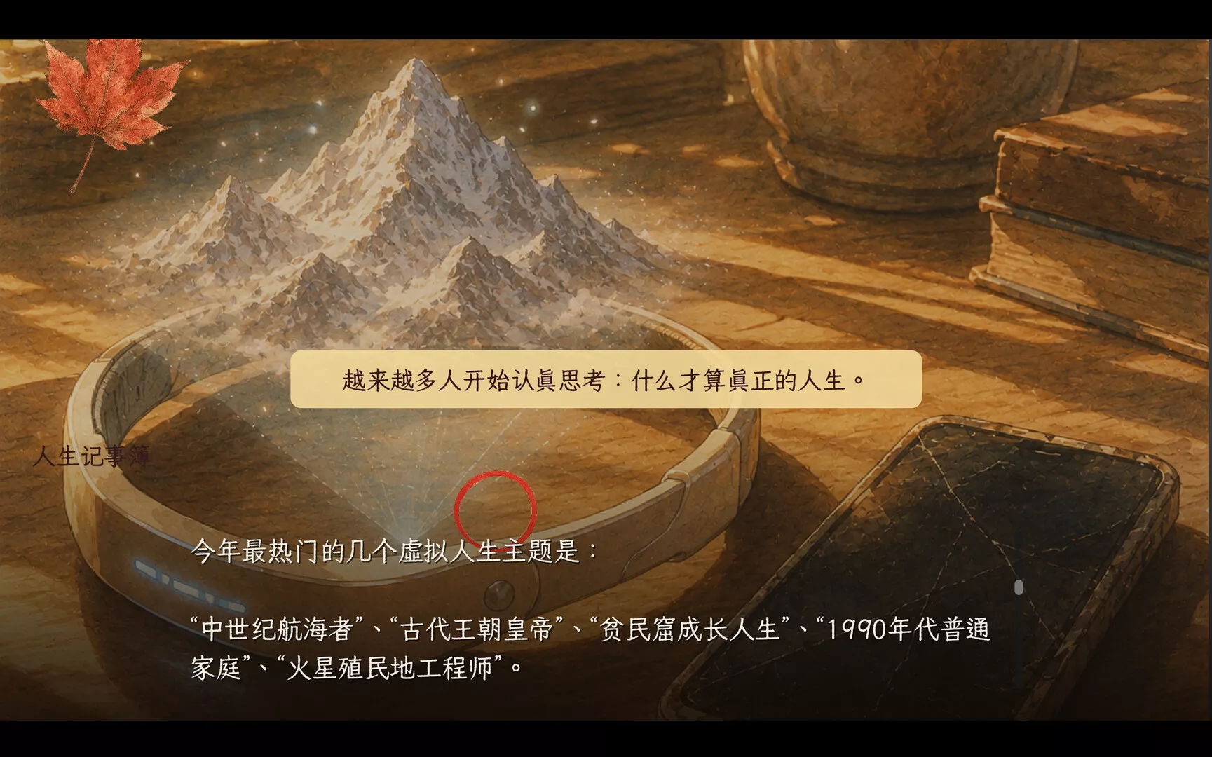 人生记事簿：Life Memoirs 新游发布
