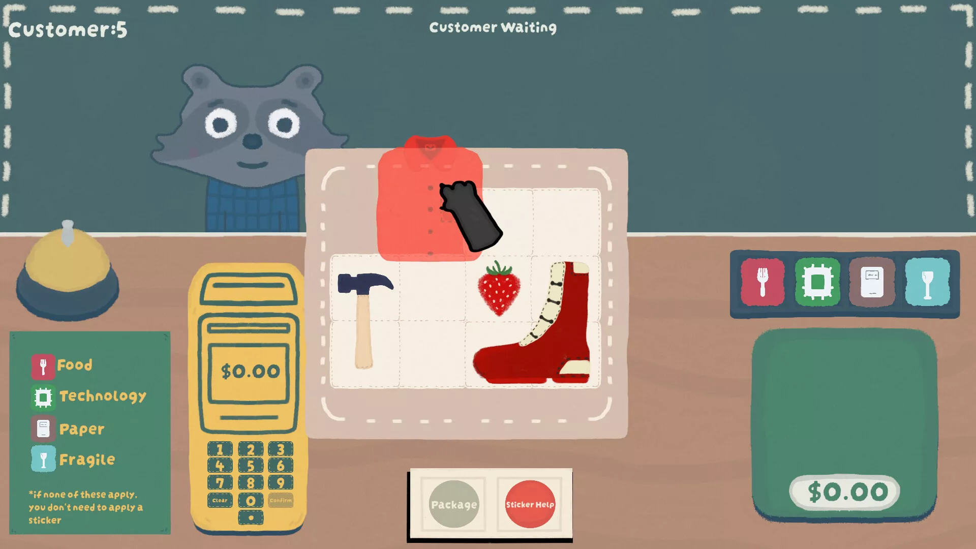 浣熊打包店/Raccoon Packer: A Cozy Puzzle Game