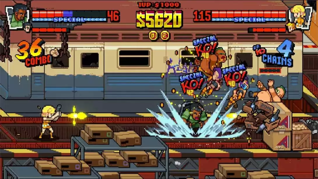 【美版】双截龙外传：龙之崛起 Double Dragon Gaiden : Rise of the Dragons 中文