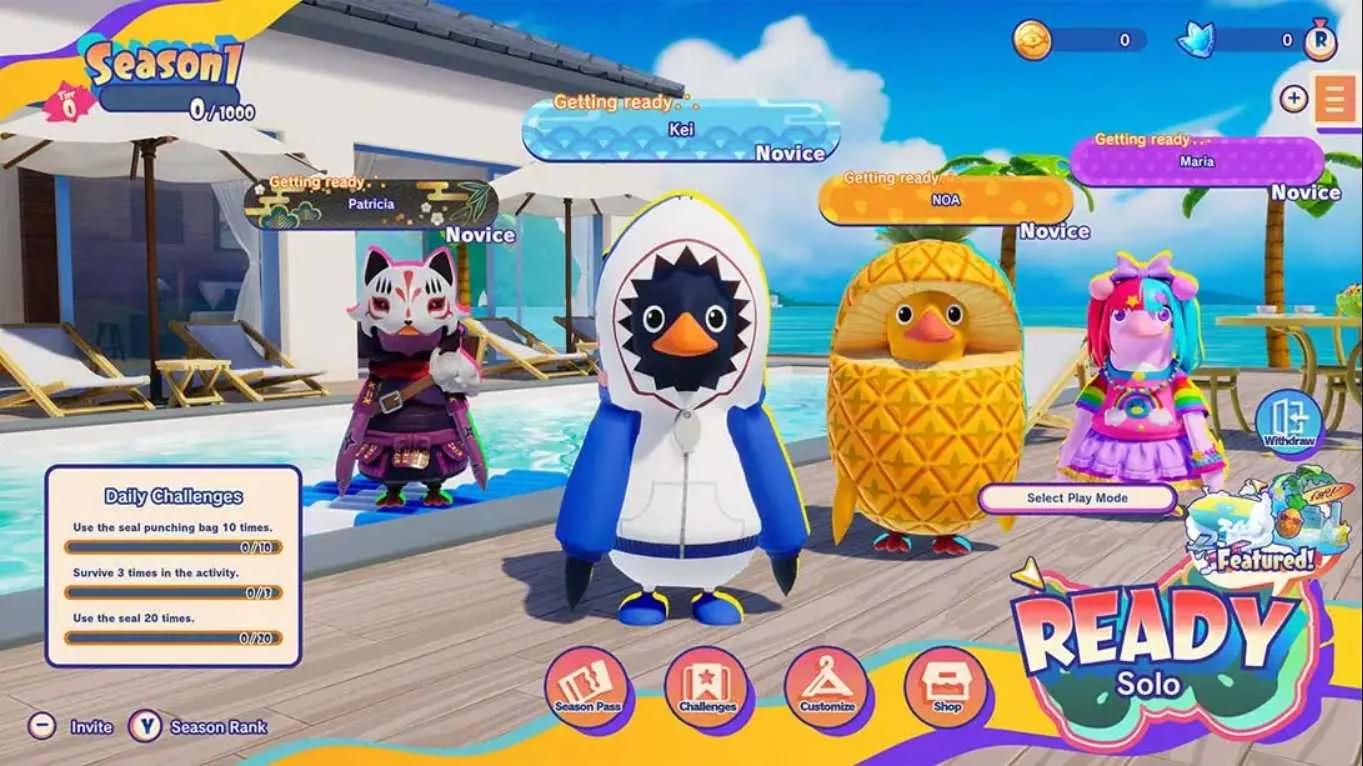 【美版】一鹅当先 .Faaast Penguin 中文