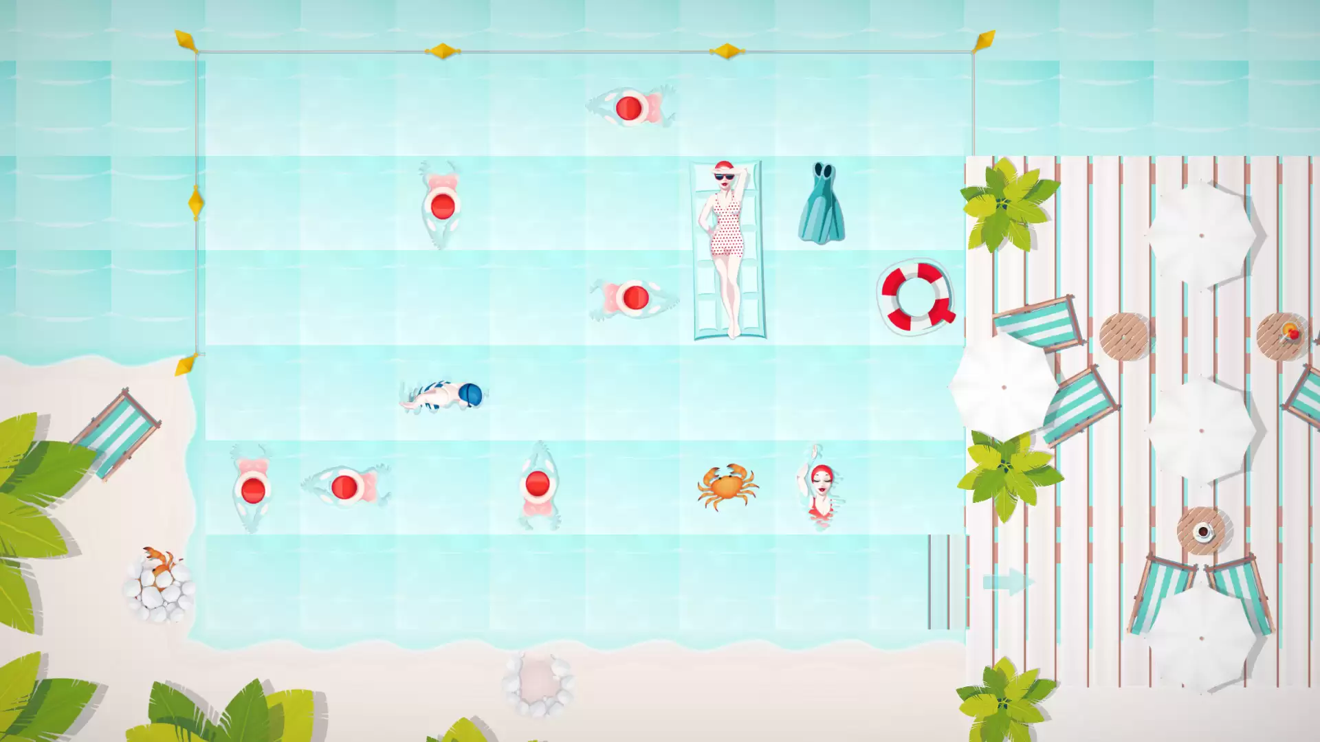 《泳池逃生 Swim Out》Switch中文版NSP下载 – 含1.4.1补丁-17ns一起游戏网
