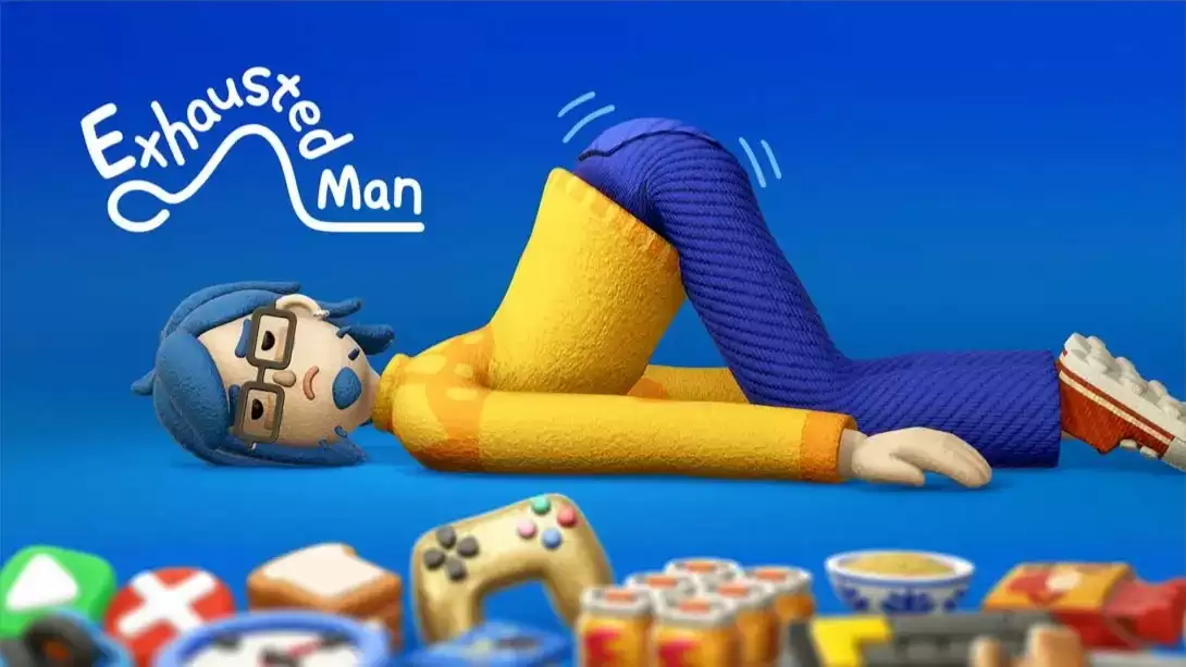 【美版】累趴侠 .Exhausted Man 中文