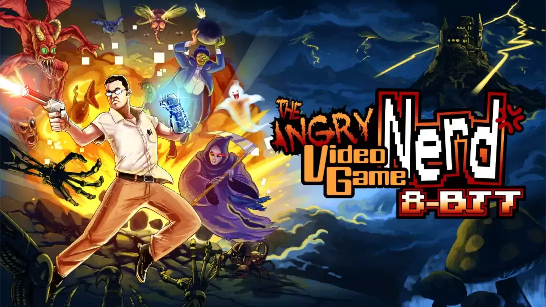 【美版】喷神大冒险 8位版 .Angry Video Game Nerd 8-bit 中文-17ns一起游戏网