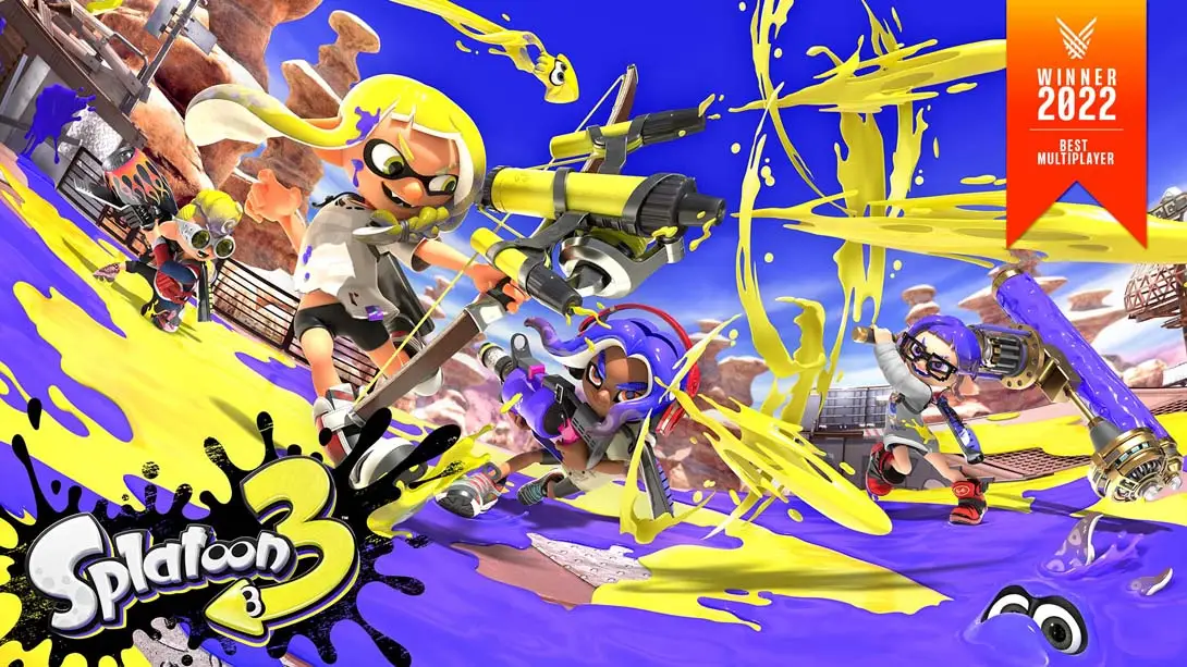 【美版】喷射战士3 斯普拉遁3 Splatoon 3 中文-17ns一起游戏网