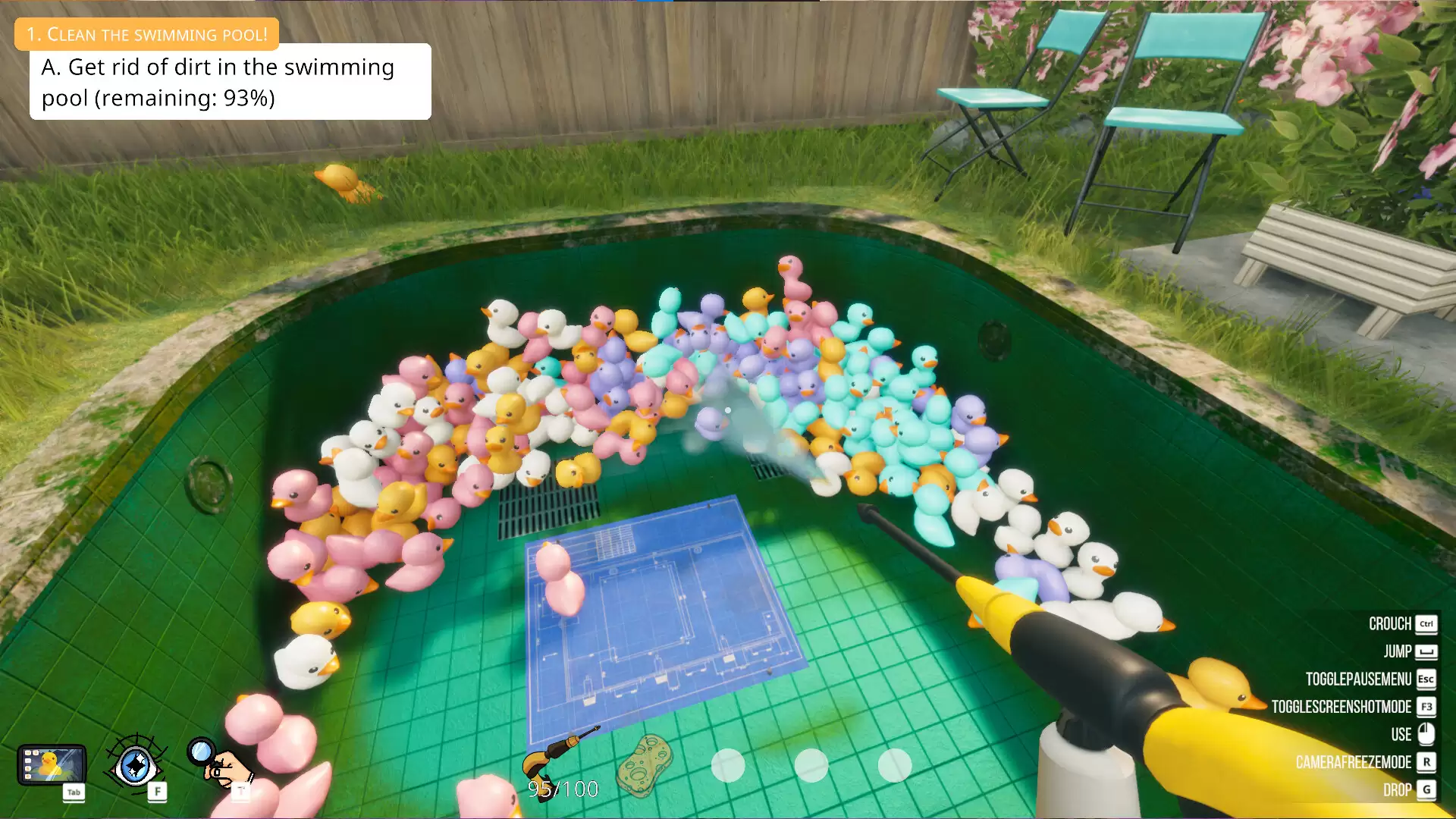 泳池清洁模拟器/Pool Cleaning Simulator 版本更新-17ns一起游戏网