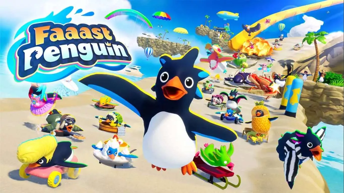 【美版】一鹅当先 .Faaast Penguin 中文-17ns一起游戏网