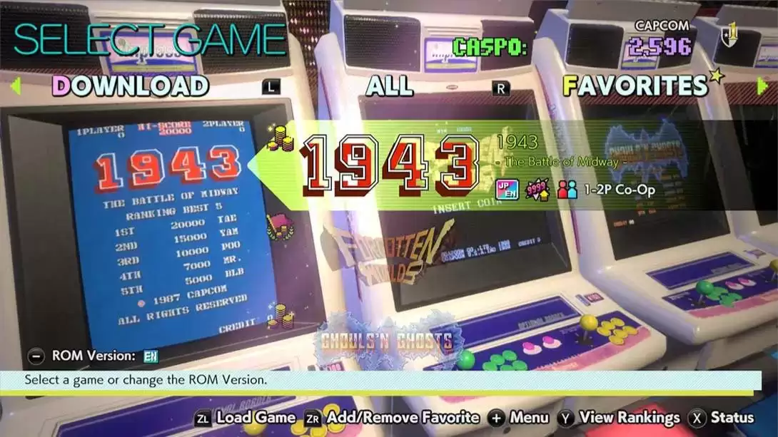 【美版】卡普空街机合集 Capcom Arcade Stadium 中文