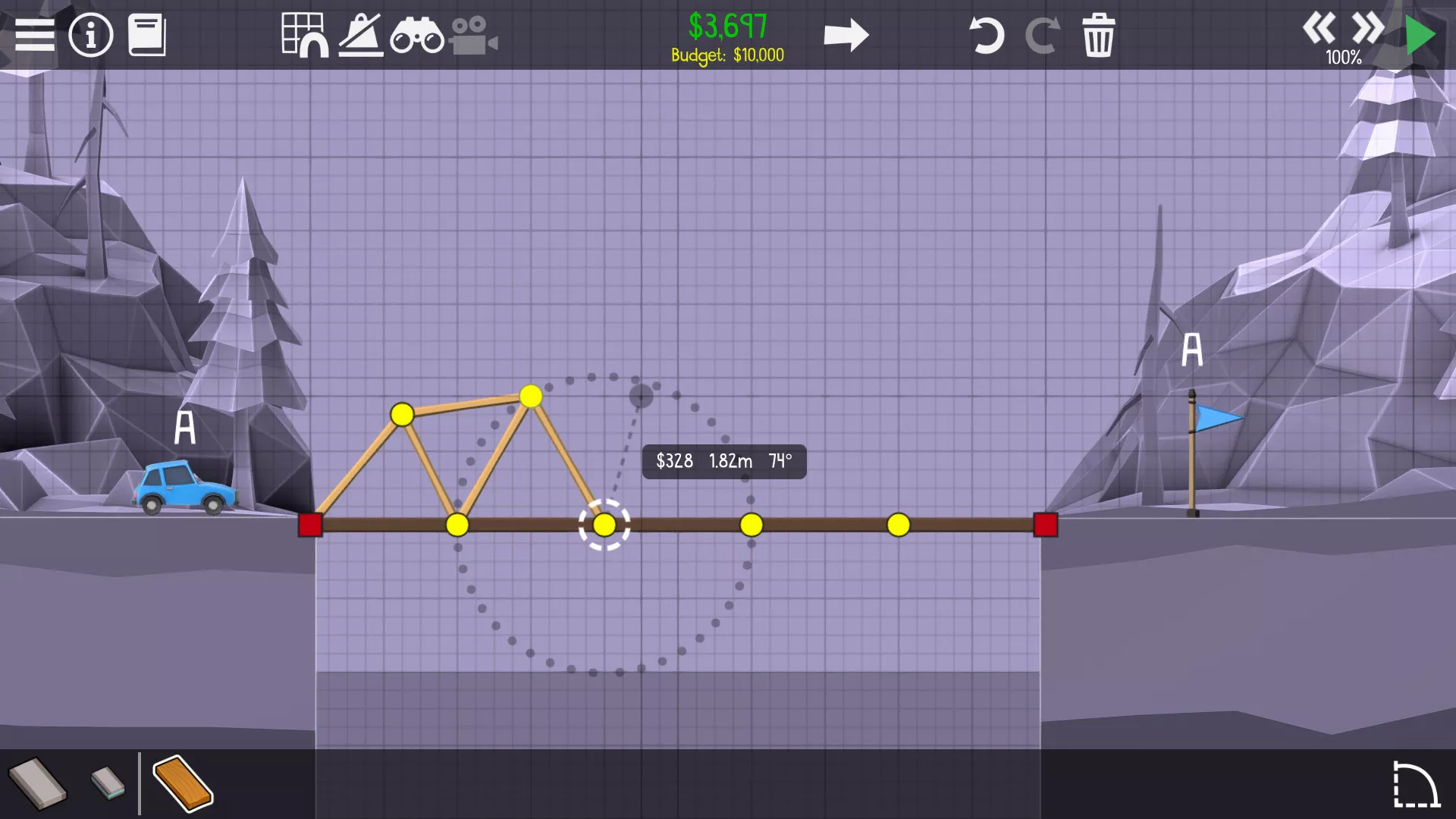 桥梁建造师2/Poly Bridge 2-17ns一起游戏网