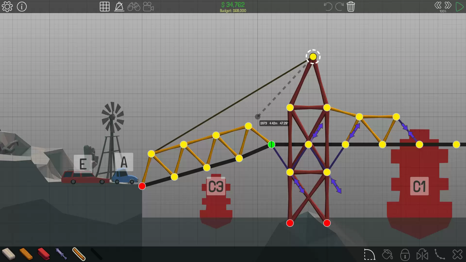 《桥梁建筑师 Poly Bridge》Switch中文版NSP下载 – 含1.1.0补丁