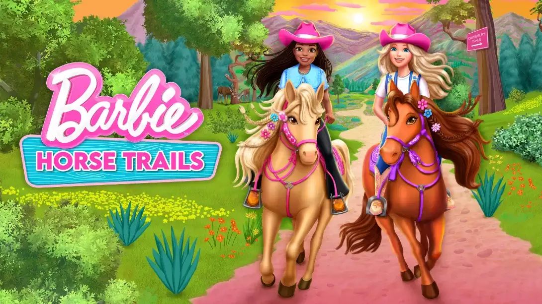 【美版】芭比马术小径 .Barbie Horse Trails 中文-17ns一起游戏网