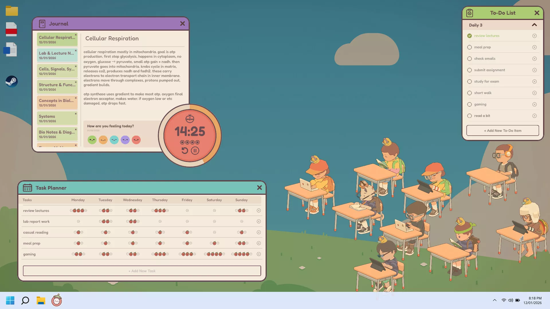 随时在一起: 云自习/On-Together: Virtual Co-Working 版本更新