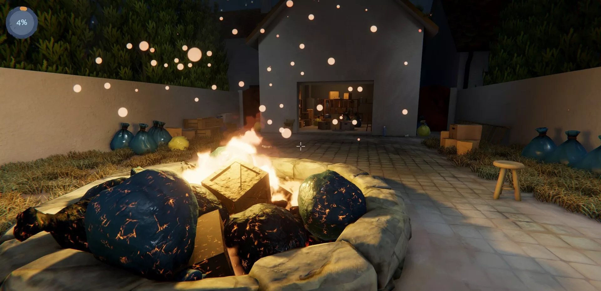 火坑：把东西扔进火里/Fire Pit: Throw Things Into The Fire