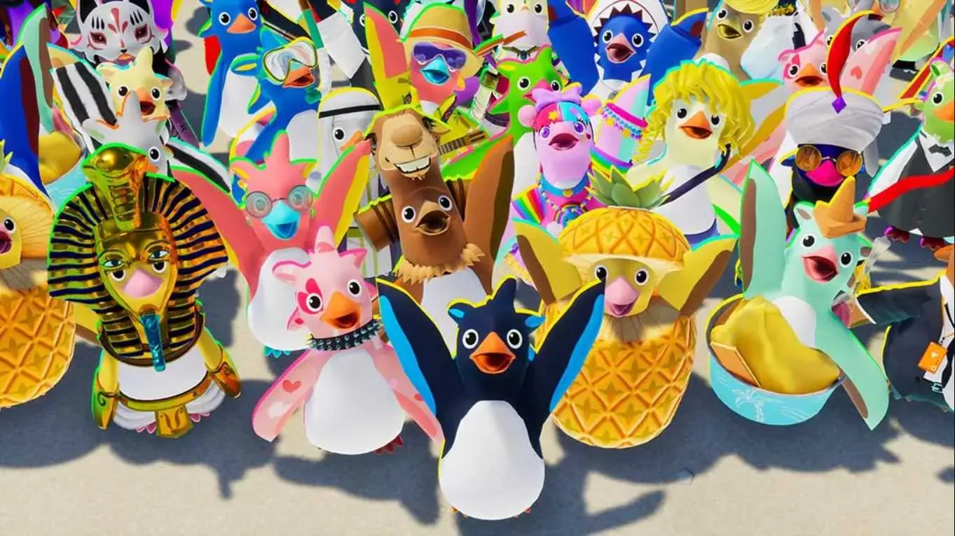 【美版】一鹅当先 .Faaast Penguin 中文
