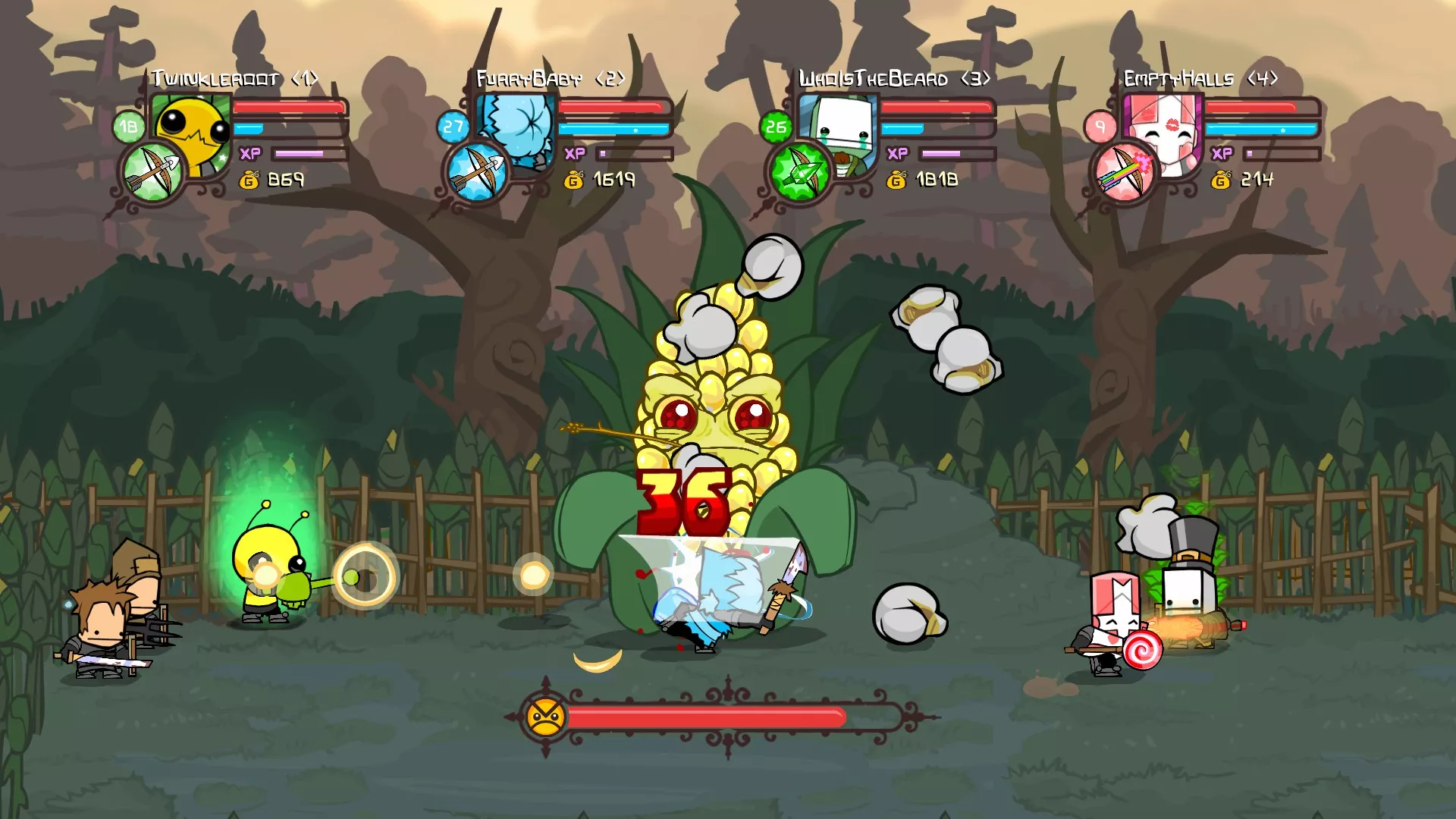 城堡毁灭者/城堡破坏者/Castle Crashers 版本更新