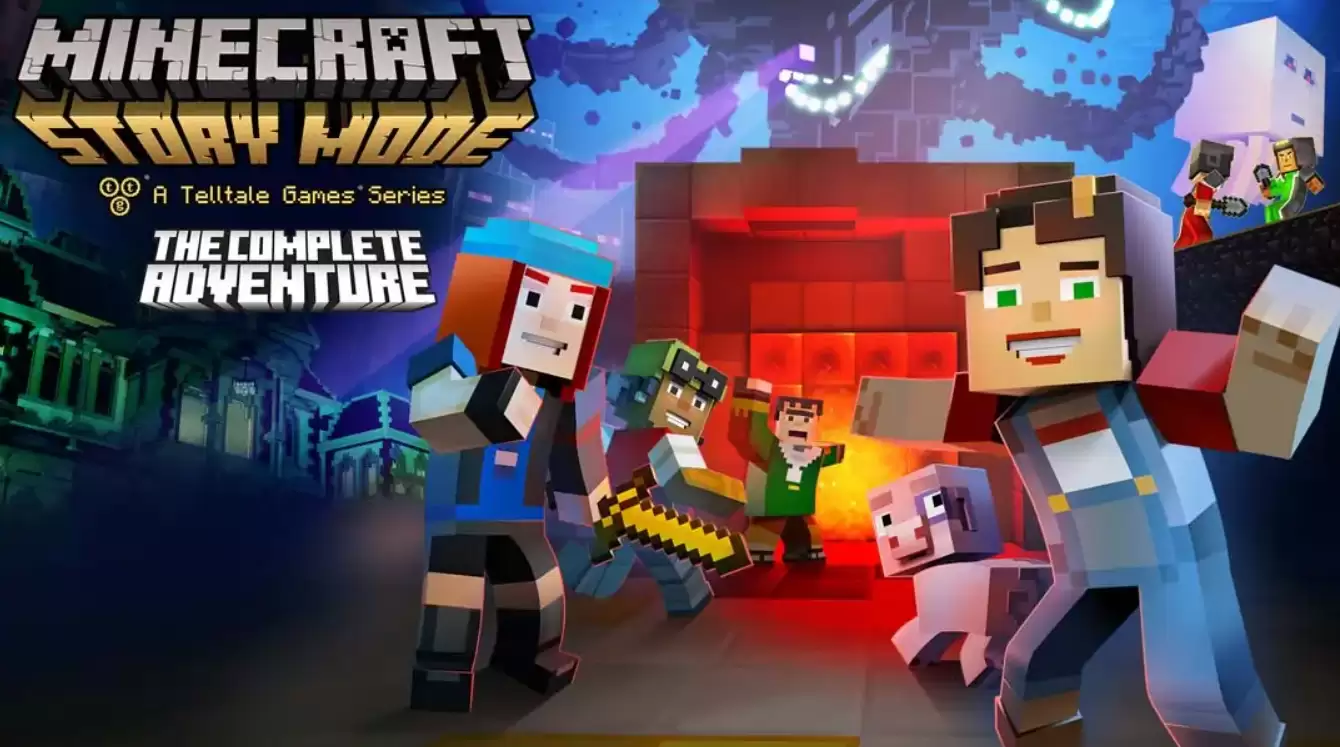 《我的世界：故事模式 – 完整冒险 .Minecraft: Story Mode – The Complete Adventure》Switch美版英文版NSP下载 – 含1.0.0补丁-17ns一起游戏网