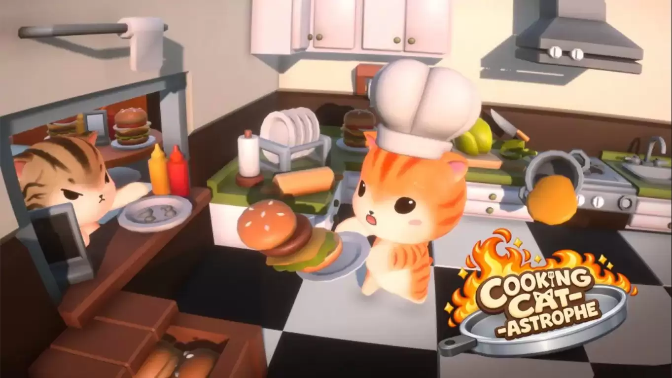 【美版】猫咪闹厨房 .Cooking Cat-Astrophe 中文-17ns一起游戏网