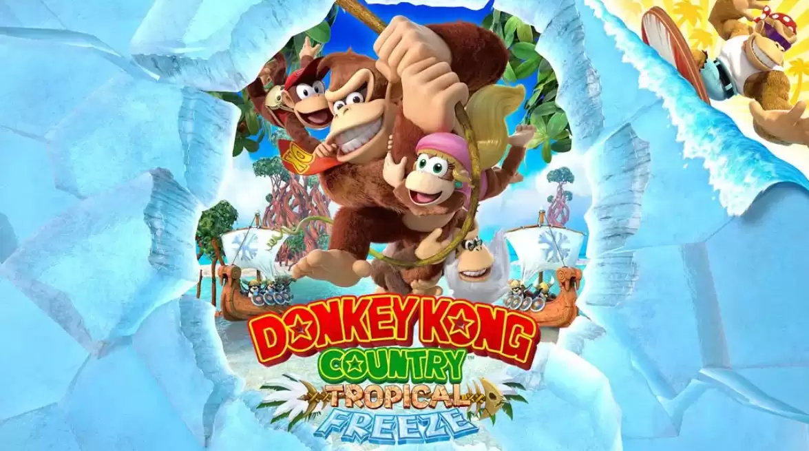 《大金刚：热带寒流 Donkey Kong Country: Tropical Freeze》Switch英文版NSP下载 – 含1.0.2补丁-17ns一起游戏网