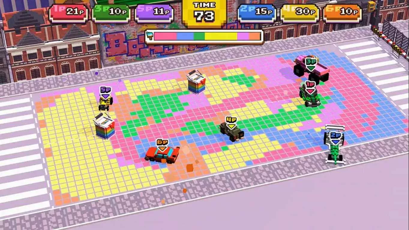 【美版】方块职业赛车手 .Chiki-Chiki Boxy Racers 中文
