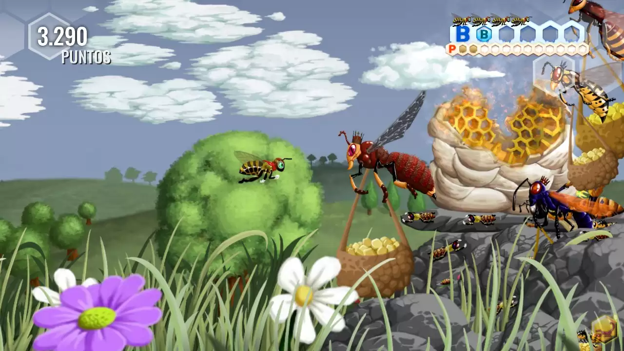 《蜜蜂：重装上阵 Beekyr Reloaded》Switch英文版NSP下载 – 含1.0.0补丁-17ns一起游戏网