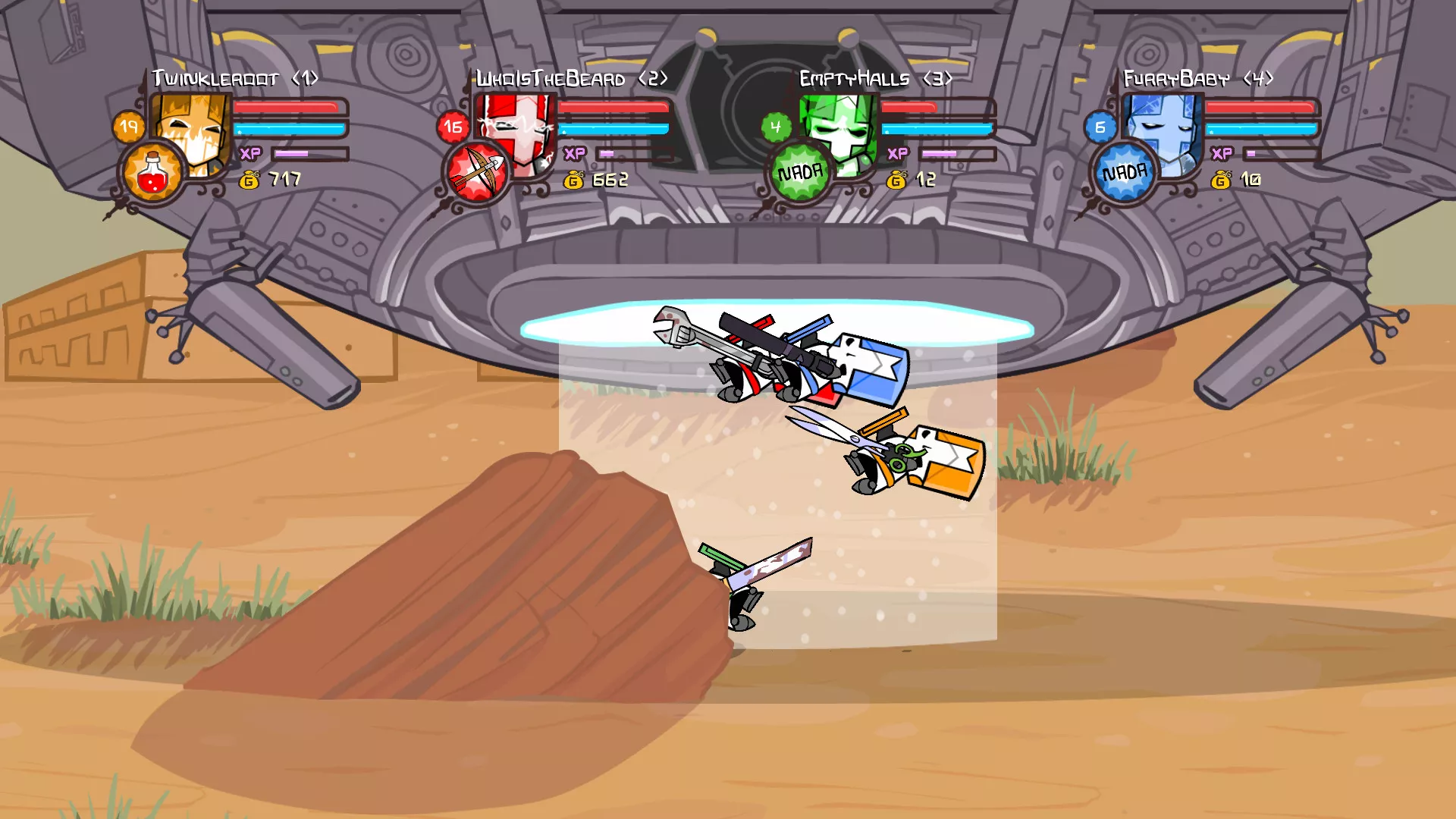 城堡毁灭者/城堡破坏者/Castle Crashers 版本更新